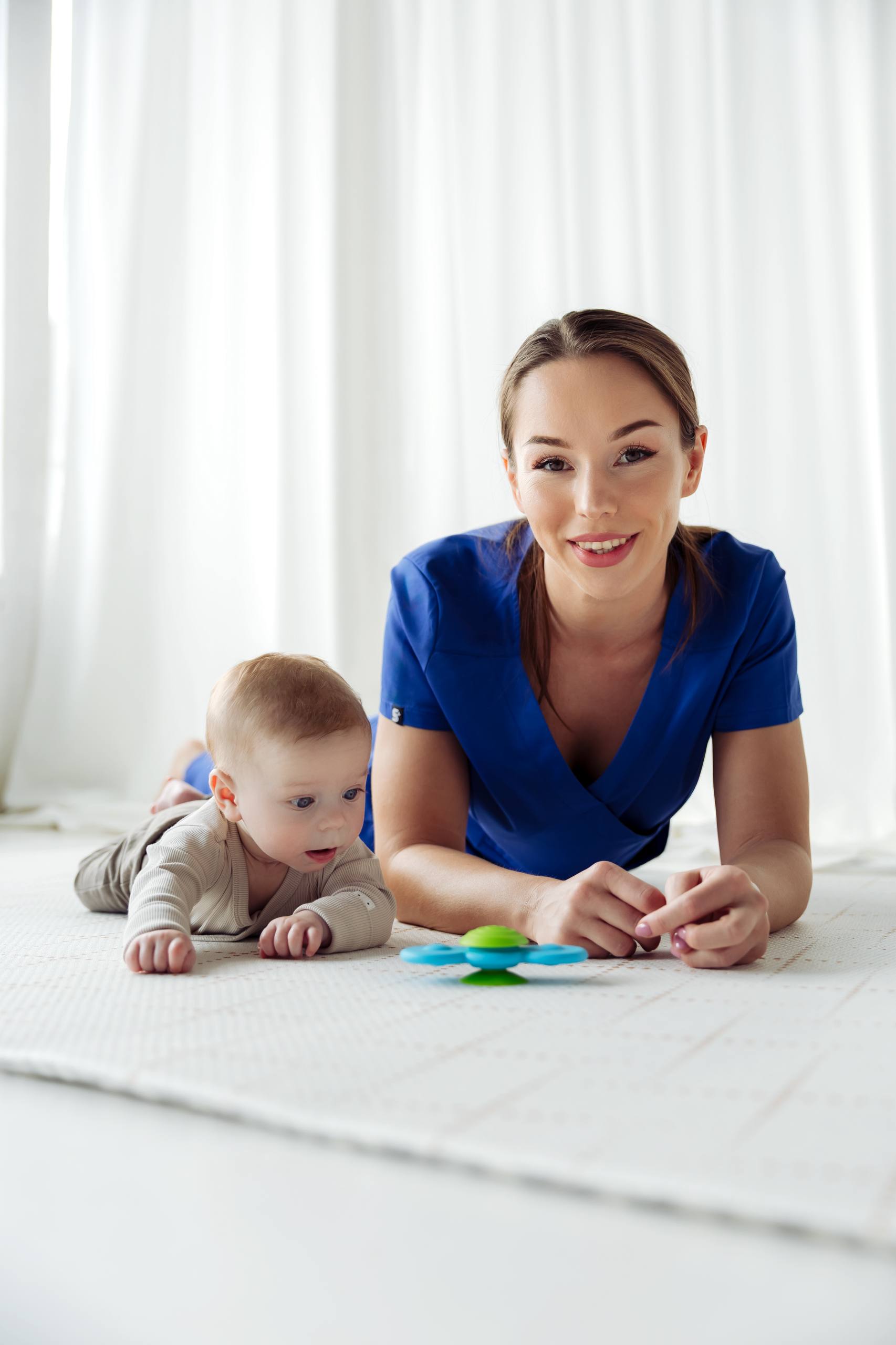 Ćwiczenia z niemowlęciem